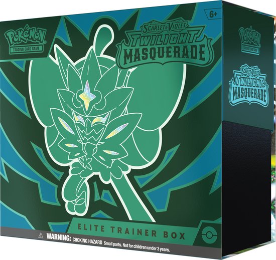 Foto: Pok mon scarlet violet twilight masquerade elite trainer box pok mon kaarten