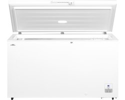 Everglades EVFR5204 - Vrieskist - 420 Liter - E Klasse - Digitaal - Koelfunctie - Wit - 5 jaar Garantie