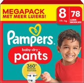 Pampers - Bébé Dry Pants - Taille 8 - Mega Pack - 78 pantalons à couches