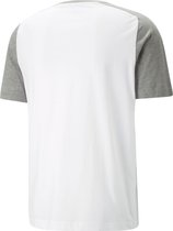 Puma Team Cup Casuals T-Shirt Heren - Wit | Maat: 3XL