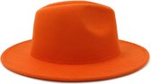 KOSMOS - Oranje Hoed - Koningsdag - Koningsdag accessoires - Fedora hoed