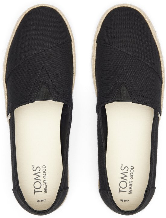Schoenen Zwart Alpargata rope 2.0 loafers zwart