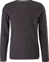 Qs Men-Heren t-shirt--9897 black grey-Maat XL