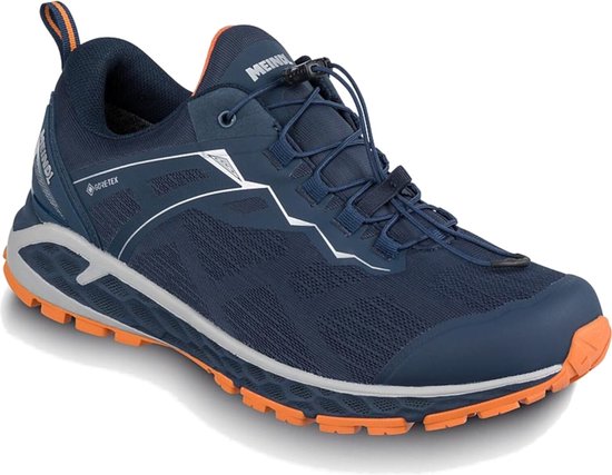 Meindl Power Walker Gore-tex Heren Wandelschoenen 5568-49 - Kleur Blauw - Maat 45