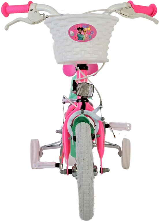 Barbie Kinderfiets - Meisjes - 12 inch - Roze - Twee Handremmen van Barbie — afbeelding 4