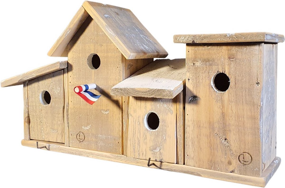 Vogelhuis - Mussen Vogelhuis - Hout