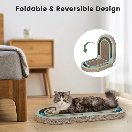 Ovale kattenkrabber | Krabplank voor katten
