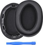 MMOBIEL Coussinets d'oreille pour casque Sony WH-H900N/ Sony MDR-100ABN avec suppression du bruit – Mousse à mémoire de forme et protéines en PU – Coussinets pour casque d'isolation phonique