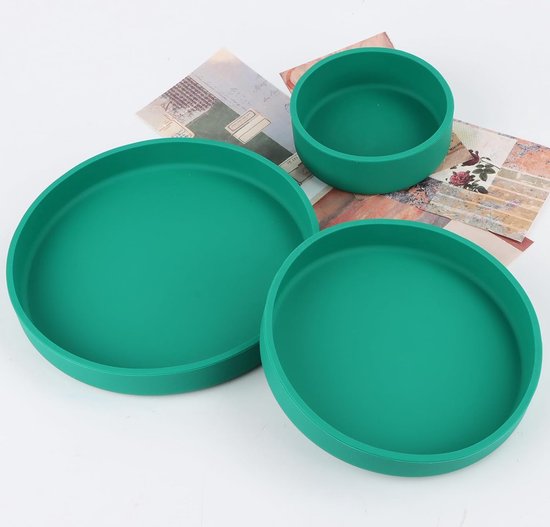 6 stuks kattenbakken, voederbak kat, voederbak, platte kattenbak, 304 6 stuks kattenbakken, voederbak kat, voederbak, platte kattenbak, 304