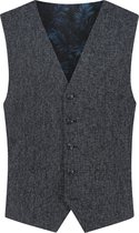 Gents - Gilet melange navy - Maat 58