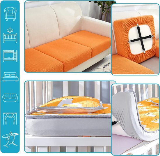 4 Stück Reise-Hut-Clips - Federclips Für Hüte & Accessoires