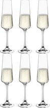 Leonardo Champagneglazen Paladino - 220 ml - 6 stuks