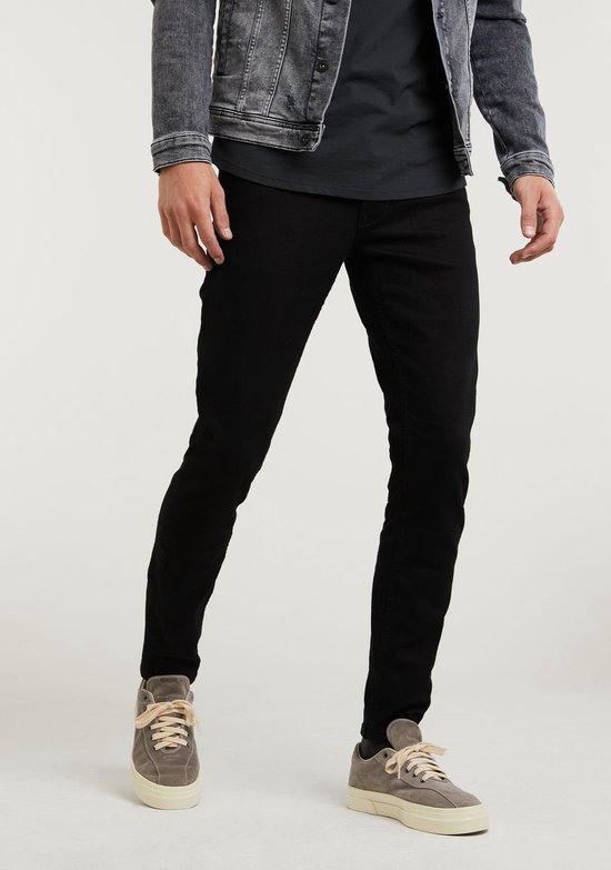 Chasin' Jeans Slim-fit jeans Carter Kali Zwart Maat W28L32