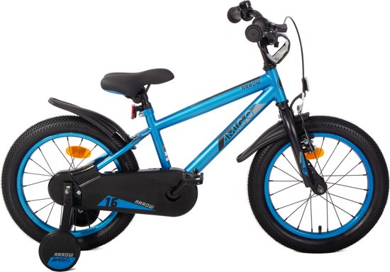 2Cycle Cat kinderfiets 16 inch (4 tot 6 jaar) voor meisjes zwart-wit kopen 2Cycle Cat kinderfiets 16 inch (4 tot 6 jaar) voor meisjes zwart-wit kopen