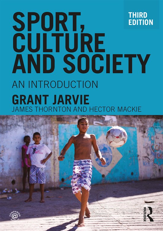Sport, Culture and Society: An introduction - cover
