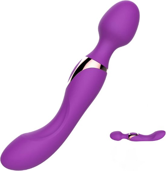 Clitoris Stimulator - Vibrators voor Vrouwen - Dildo Vibrator - Sex Toys voor Vrouwen - Zuiger - Paars