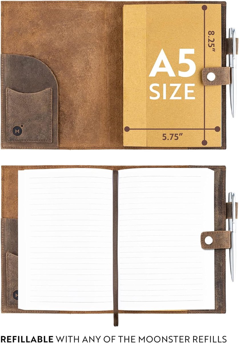Navulbaar Leren Dagboek voor Dames met Familie Levensboom in Reliëf, A5 23 x 17 cm Lederen Notitieboekje Schrijftijdschriften voor Vrouwen | Vintage Leer Omslag met Pen | 240 Ungelinieerd Pagina's
