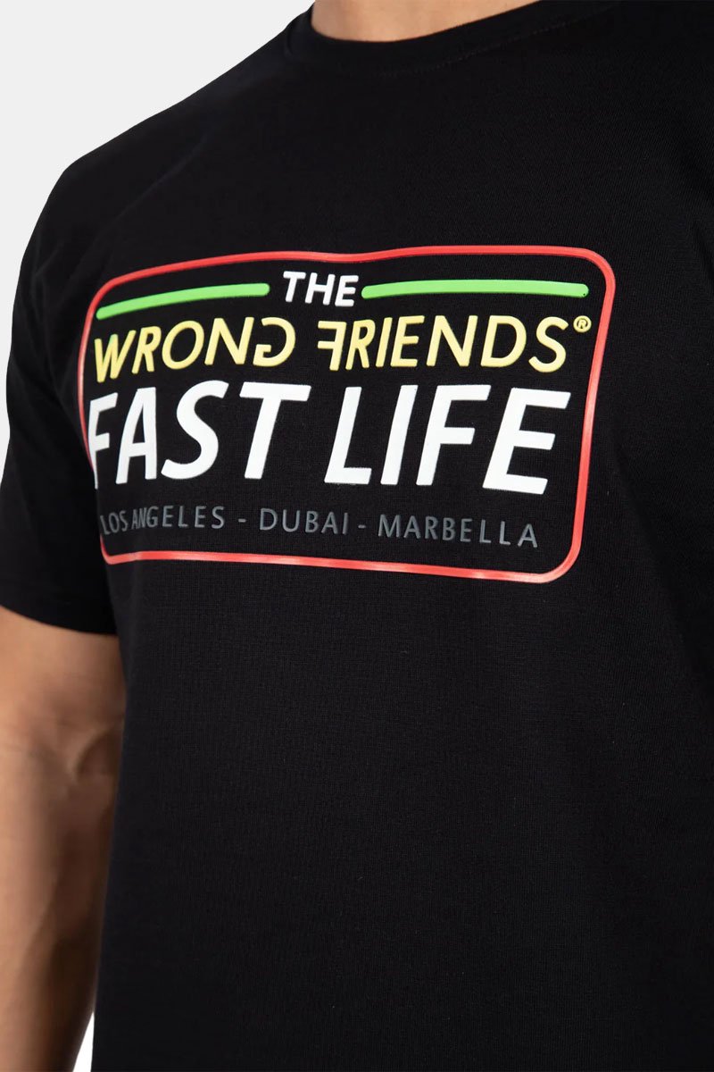 Fast Life - Zwart - S
