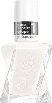 essie Gel Couture nagellak - 136 first fitting - witte gelnagellak zonder UV-lamp - voor je eigen gelmanicure thuis - tot wel 15 dagen glanzend - wit - 13,5ml