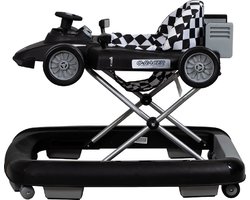 Qute Q-Racer Loopstoel Zwart