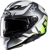 HJC F71 Bard Black Green XS - Maat XS - Helm