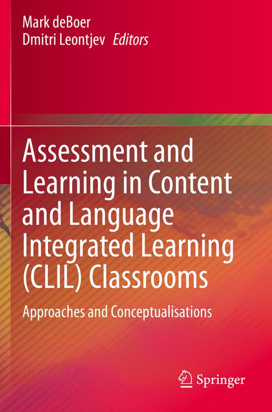 Assessment and Learning in Content and Language Integrated L ... - cover