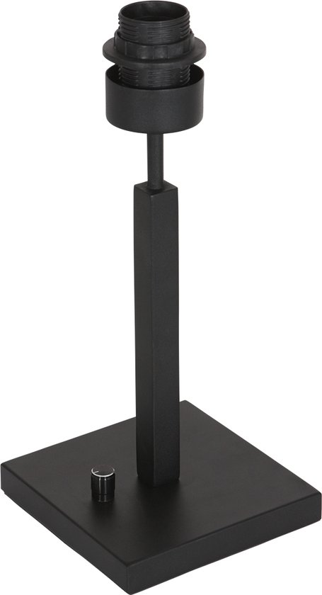 Steinhauer tafellamp Stang - zwart - metaal - 20 cm - E27 fitting - 8163ZW