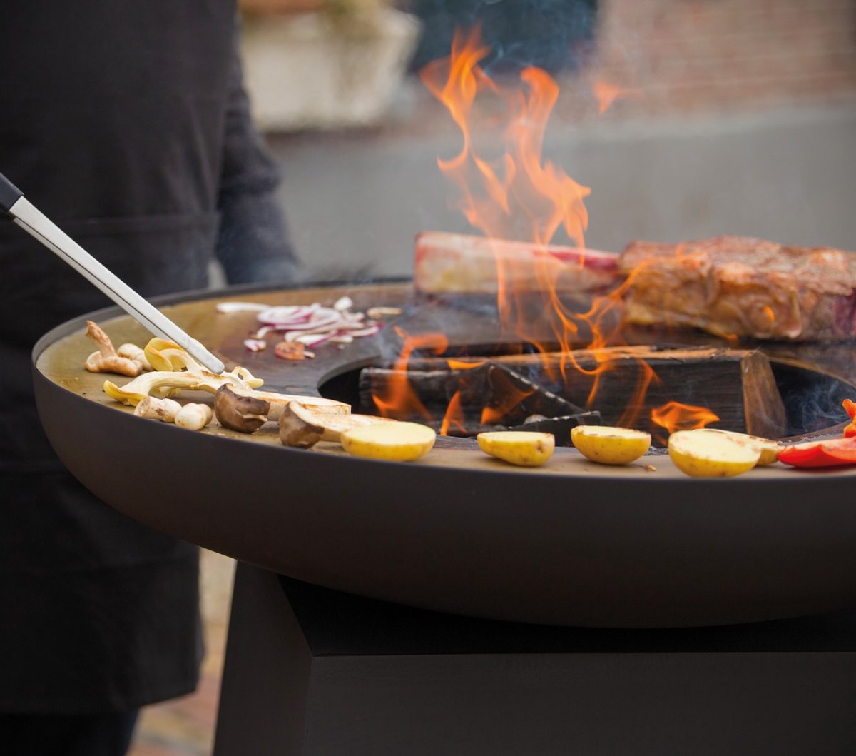 RedFire Orion Fire Bowl - Ø 80 cm - Black
