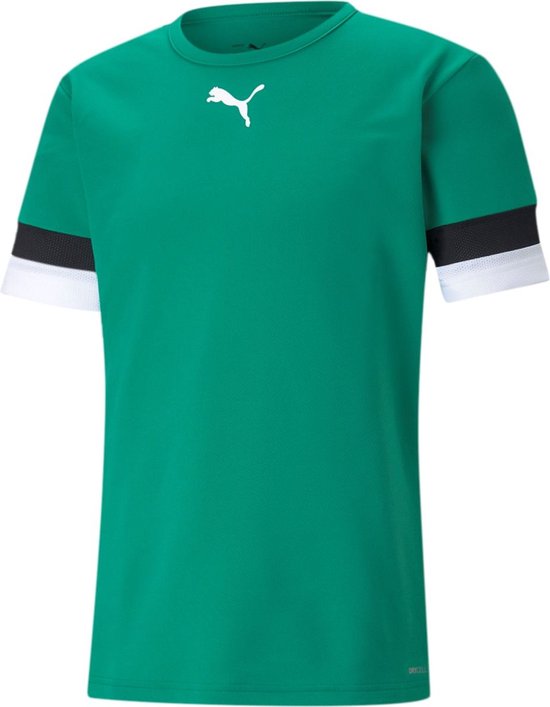 Puma Teamrise Shirt Korte Mouw Heren - Groen | Maat: S