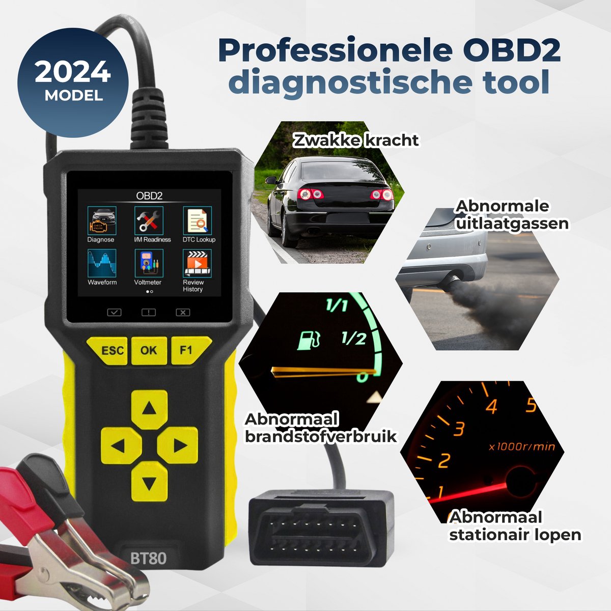 Deluxness - OBD2 Scanner en Batterijtester thumbnail 6