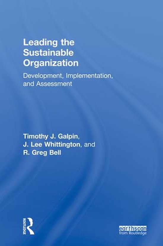 Leading the Sustainable Organization - cover