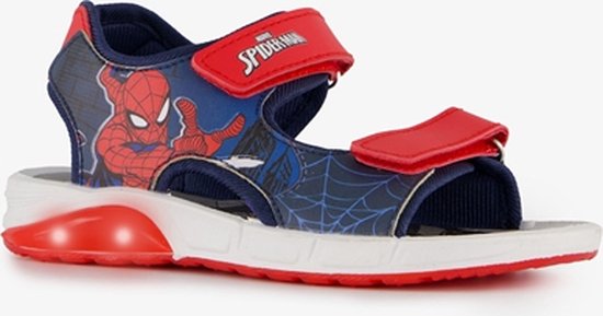Spider-Man jongens sandalen met lichtjes - Rood - Maat 31