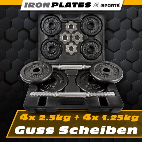 Dumbbell 20kg voor thuis trainen | Vast & stabiel