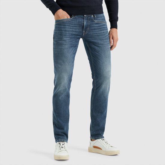 Cross Dylan Herenjeans, stretch, regular fit, blauw, maat 30
