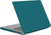 iMoshion Hard Cover Geschikt voor de MacBook Air 13 inch (2018-2020) - A1932 / A2179 / A2337 - Petrol Green
