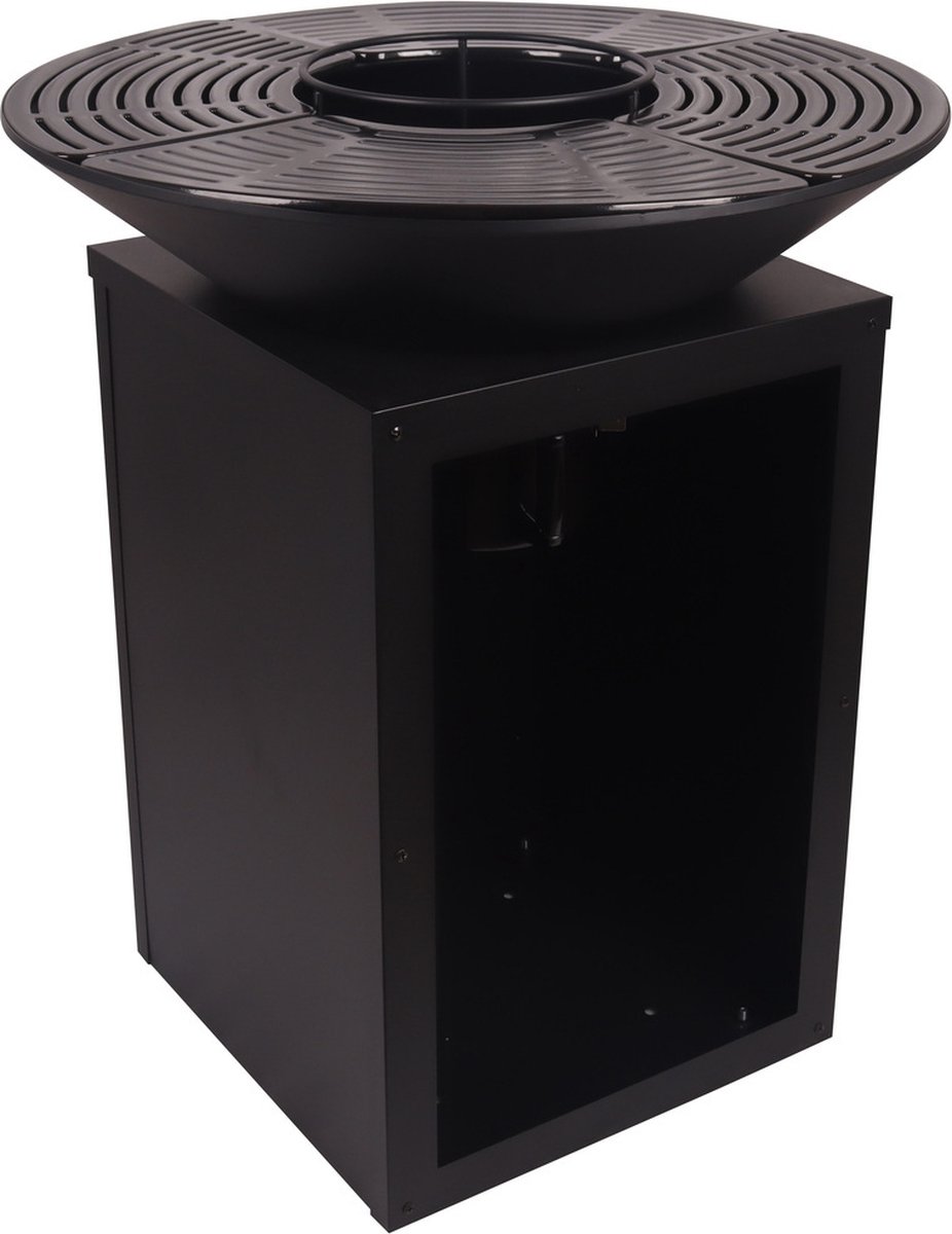 Sens-line - Evi Bbq Firepit - 80x80x92cm - Zwart