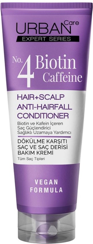 Urban Care No.4 Biotin Caffeine Hair+Scalp Anti-Hairfall Conditioner