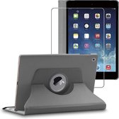 ebestStar - Hoes voor iPad Mini 1/2/3 Apple, Roterende Etui, 360° Draaibare hoesje, Grijs + Gehard Glas