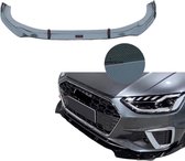 Audi A4 B9 Facelift (2019-2023) RS Look Front Lip Carbon voor standaard bumpers