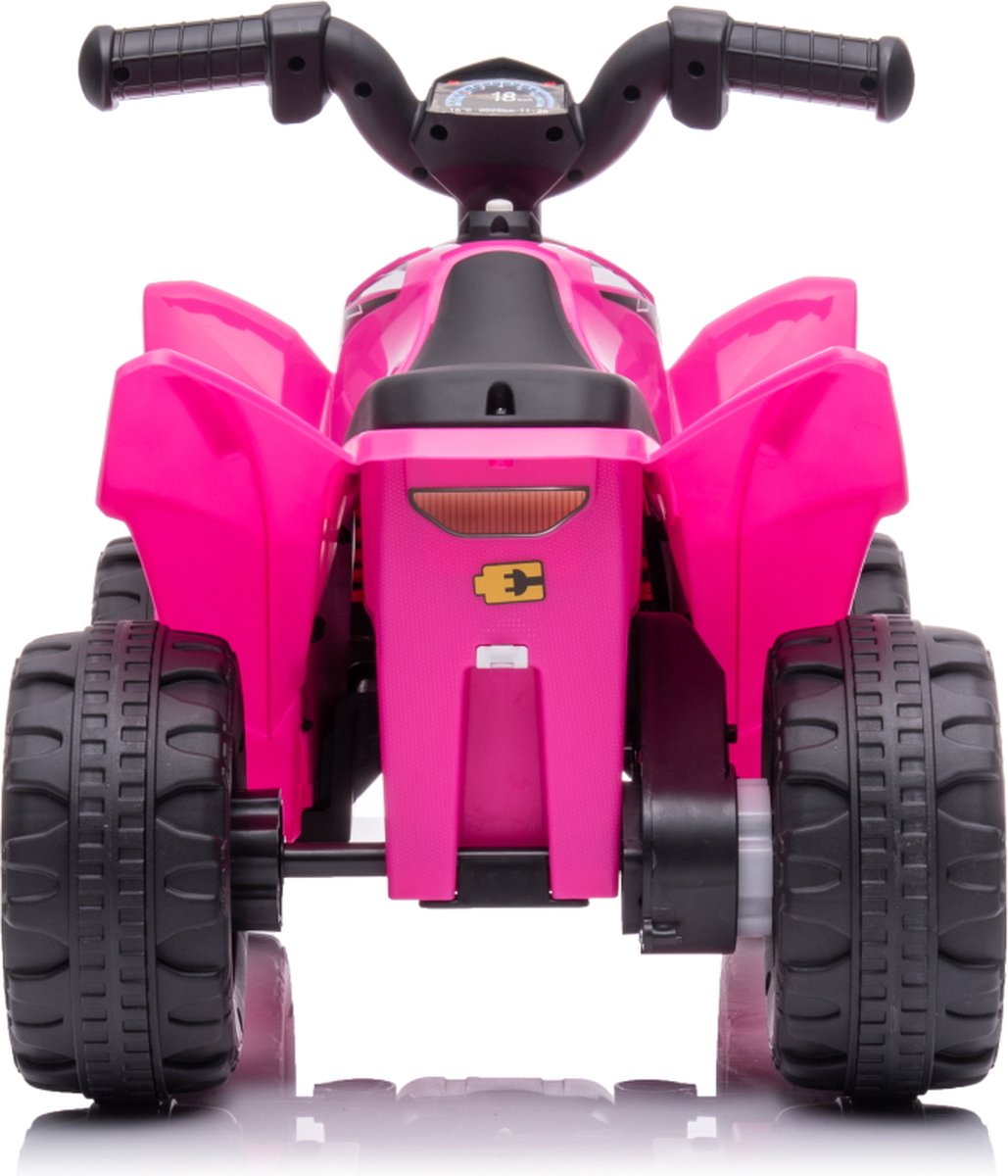 Eco Toys - Honda Elektrische Kinderquad - Roze - Met Claxon & Gas Pedaal - Snelheid 2,8 km/u - Vanaf 18 Maanden - Max. 25 kg — afbeelding 8