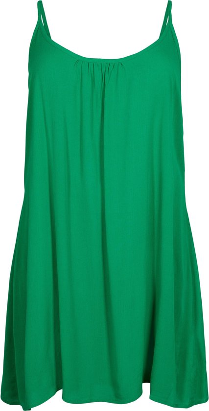 ZIZZI EROSE, S/L, ABK DRESS Dames Jurk - Green - Maat M (46-48)