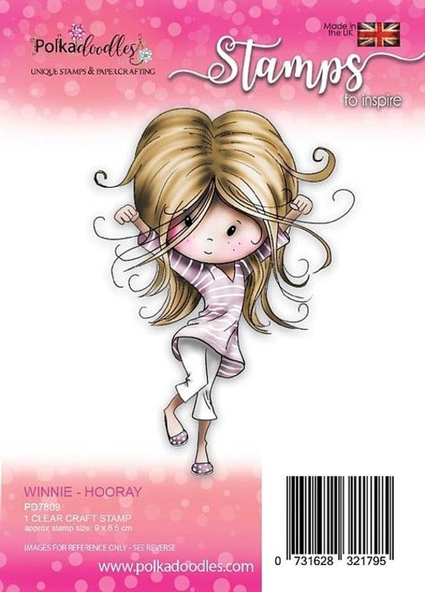 Winnie Hooray Clear Stamp (PD7809)