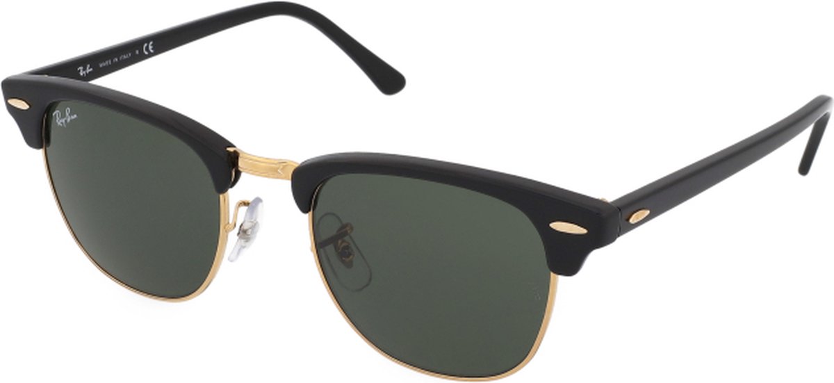 Ray-Ban RB3016 W0365 Dames Zonnebril - Groen/Zwart | bol.com