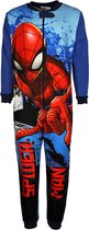 Spider-Man Fleece Kids Onesie Pyjama Blauw - Officiële Merchandise
