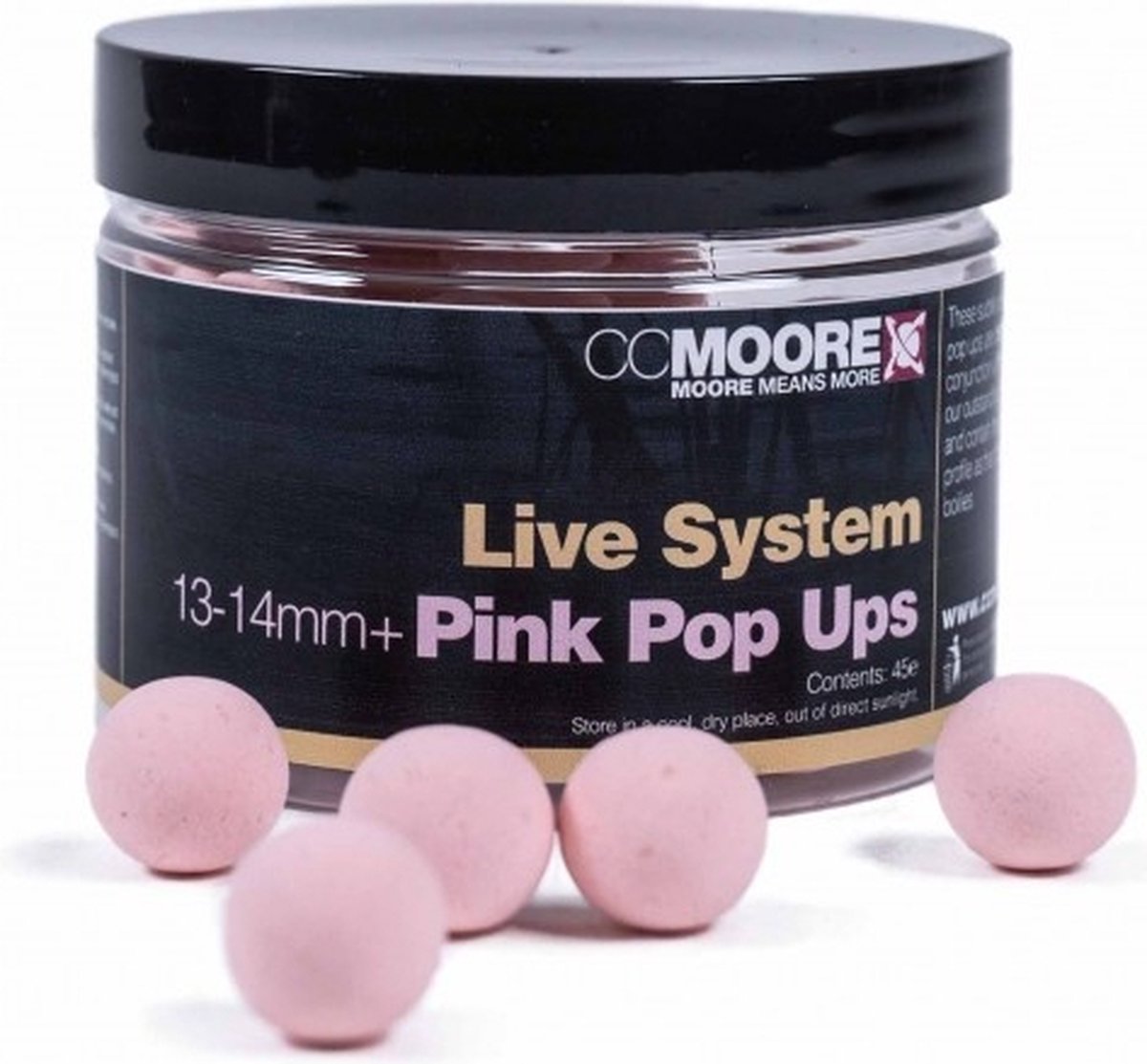 CCMOORE Live System Pink Pop Ups 13-14mm 13-14mm