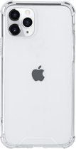 Crystal Backcase Transparant Shockproof Hoesje iPhone 12 Pro - Telefoonhoesje - Smartphonehoesje - Zonder Screen Protector