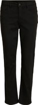 Vila VISTRAY STAY HW 78 STRAIGHT JEANS - Bla Black