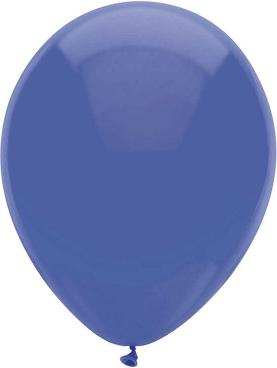 40x Donkerblauwe ballonnen 30 cm - Feestdecoratie - Feestballonnen