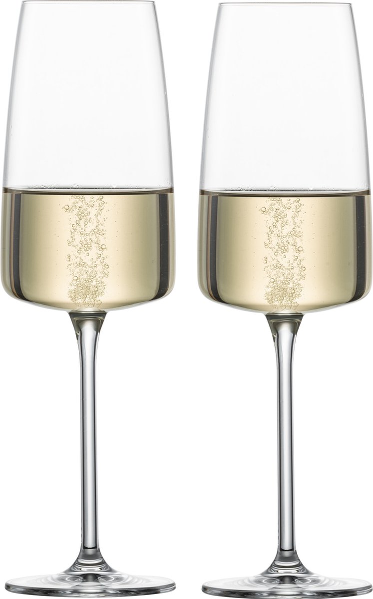 Zwiesel Glas Vivid Senses Champagneglas Light & fresh 77 - 0.388 Ltr - Geschenkverpakking 2 glazen