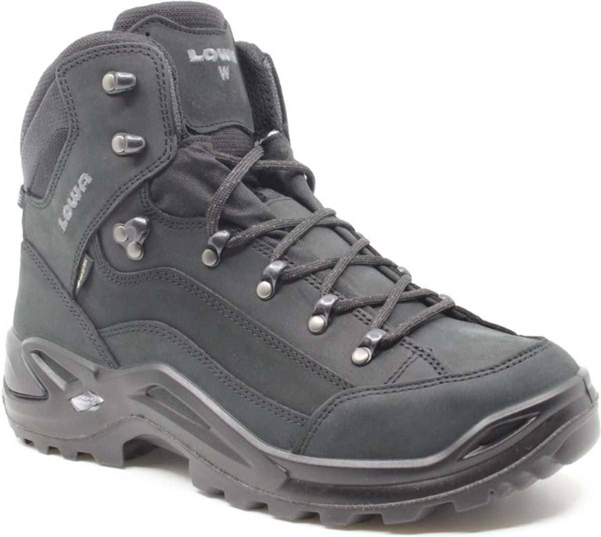 Lowa Renegade GTX Mid Wandelschoen Heren waterdichte mid wandelschoenen Deep Zwart